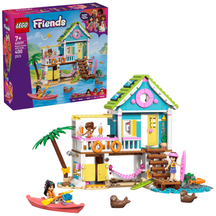 LEGO Friends – Plážový dom s tuleňmi